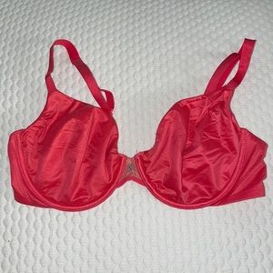 Victoria Secret Fabulous Unlined Semi Demi 36C Hot Pink